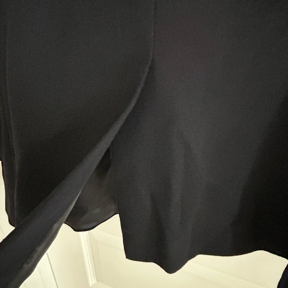 Chaps Wool Cashmere Blazer Navy Blue Size 46R - Picture 10 of 12